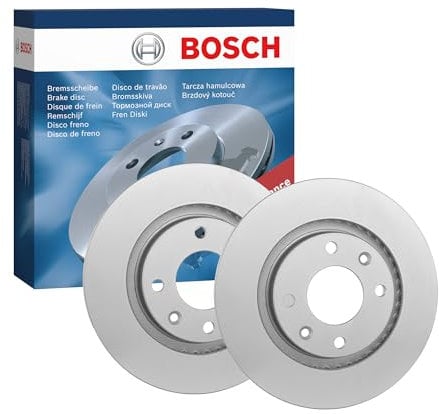 Bosch BD536 Bremsscheiben - ECE-R90 Zertifizierung - zwei Bremsscheiben pro Set
