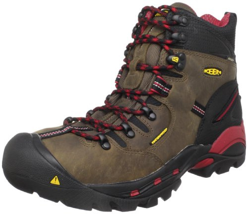 KEEN Utility Pittsburgh Boot Bison/Red 11.5 EE - Wide
