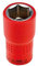 Alyco 190322 - Llave de vaso aislada 1000V VDE EN-60900 de 1/2 22 mm