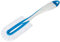 NUK Twist 10256372 Flat Brush for Thorough and Gentle Cleaning of Baby Bottles with Teat Brush, Colour Cannot Be Selected