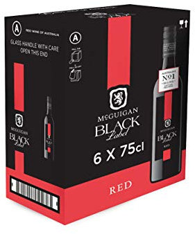 McGuigan Black Label Red, 75 cl (Case of 6)