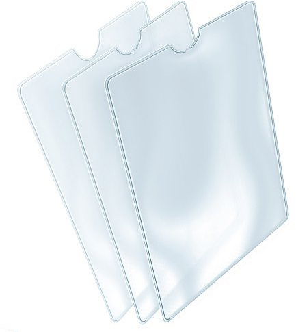 Herma 5013 Ausweishülle 58X87 mm transparent, 25 Stück