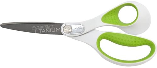 Westcott Heavy Duty CarboTitanium-Bonded 8 Straight Scissors - Durable Fabric Scissors for Heavy-Duty Cutting Tasks, Perfect for Home, Crafts, & Professional Use