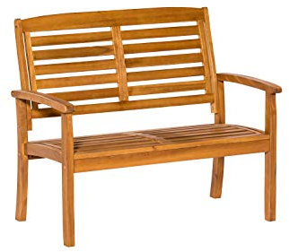 MERXX Gartenbank Paraiba, Akazienholz, 160/110 x61x92 cm, braun 110 cm, braun