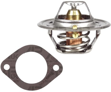 Thermostat 82°C & Gasket Replacement for Massey Ferguson 35 35X 122 130 133 135 140 Tractor