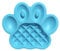 PetDreamHouse PAW Dog Slow Feeder Bowl, Puppies or Cats Plate Food Treats Controls Fast Eating Anti Bloating-Blue