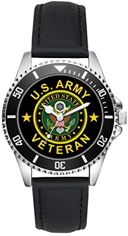 KIESENBERG - Geschenk US Army Veteran Military Soldat Artikel Uhr L-6503