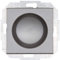 Kopp Athenis stahl, Druck-Wechsel-Schalter, Kombigerät, LED-Dimmer, für Glüh-Lampen, 230V Halogenlampen, Phasenanschnitt, 842947082