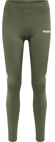 hummel GO Jogginghose Damen Baumwolle - Bequeme Freizeithose aus Sweatstoff - Jogging Sweatpants mit Mittelhoher Taille, Seitentaschen und Dezentem Logo - für Sport und Freizeit