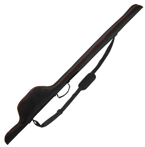 Funien Fishing Pole Bag, 63'' Fishing Pole Bag Portable Fishing Rod Case Folding Fishing Pole Holder Large Capacity Rod Tackle Organizer Storage Bag Softcase
