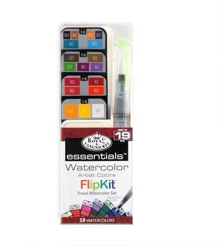 Royal & Langnickel FLIPKIT Kit aquarelle de voyage