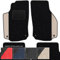 moto-MOLTICO Fußmatten Auto Velours Autoteppiche Schwarz Automatten Set 4-teilig - Auffälliges Design - passend für Opel Mokka 2012-2019 (Beiges Muster)