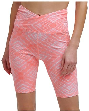 DKNY Sport Damen Shibori Bike Shorts, Atomic Shibori, X-Klein