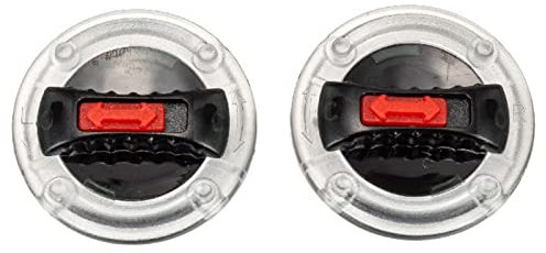 ohfruit 1 par de tornillos de visera para casco fijan firmemente estable resistente al desgaste casco lente hebilla para montar