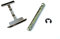 Bremssattel Reparatursatz Haltestift Bolzen Clip für Brembo Bremse – Passend für Yamaha Aerox, MBK Nitro, Gilera Runner, Piaggio NRG MC2/MC3, Speedfight 2 uvm.