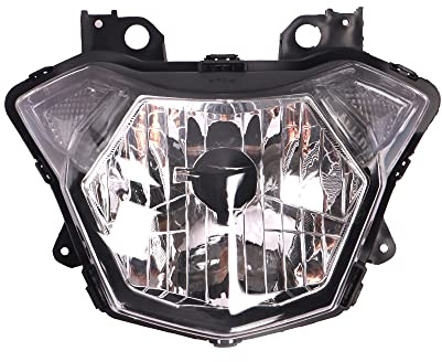 Motorcycle Front Headlight Headlamp Assembly Fit for Kawasaki Z650 2017 2018 2019 2020 Motorbike Plastic Headlight Front Head Lamp