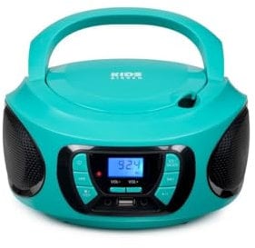 Tragbarer CD-Radio-Player BIGBEN Interaktiv, USB BT Blau
