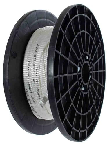 Rope & Cord Gewebtes Polyester-Zugband – Weißes Rohr-Elektro-Mule-Klebeband – gedruckte Filmmarkierungen für schnelle Messungen