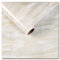 CRE8TIVE Papier Peint Marbre Beige 30 x 900cm Vinyle Adhesif Marbre Papier Peint Adhesif Mural Brillant Papier Peint Autocollant Papier Adhesif pour Meuble Cuisine Papier Peint Salle de Bain Comptoir