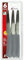 kasaviva Coltelli da Tavola, Set di 6pz per Tavola, Lama in Acciaio Inox Bonomi, Manico Indeformabile (GRIGIO, 1)