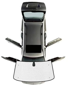 Sonnenblende Auto Auto Abdeckung Sonnenschutz Abdeckung Sonnenschutz Fenster Sonnenschutz Abdeckung Auto Zubehör Für Transporter T6 LWB 2015~2023 Sonnenschutz(Front Window 1PC1)