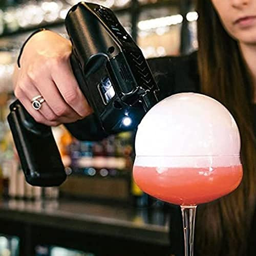 Pistola infusora de Humo alimentada por USB, Kit para Fumadores de cócteles, generador de Humo frío, Pistola de Burbujas ahumada para Alimentos de Cocina, Regalo de Accesorios para Amantes d