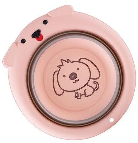 Hohopeti Material Entzückendes Cartoon-waschbecken Für Baby Jungen Und Mädchen Faltbares Waschbecken