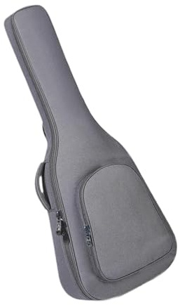 JISADER Custodia morbida per chitarra classica, custodia per chitarra acustica con tasca, borsa professionale imbottita protettiva per chitarra, zaino, 36 pollici