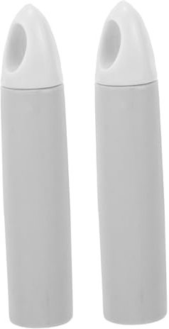 JEWEDECO Clothesline Stick Replacement Head Sleeve Mop Handle End Cap Broom Handle Grip for All Brooms