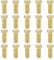 EMSea 100pcs 3mm Sunglasses Replacement Screws Glasses Hinge Screws Repair Kit Compatible with Ray-Ban Aviator RB3025 3025, Gold