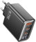 Toocki Ladegerät GaN 67 W für europäische Steckdosen, 2 x USB-C, 1 x USB-A, Digitale Wattanzeige, kompatibel mit PD 3.0, QC4+, PPS, für iPhone, MacBook, iPad, Samsung Galaxy, Xiaomi, Nintendo S