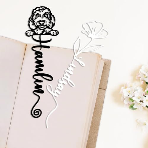 Individuelle Lesezeichen Personalisierte Lesezeichen aus Metall mit Namen Geschenke für Lesebegeisterte für Frauen, Männer