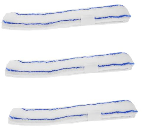 WEKAMOS 3stücke Teiliges Glasreinigungstool Mit Ausziehbarem Stab Und Wischer Für Hausreinigung Und Effizientes Reinigen Von Glasoberflächen Inklusive Mehrfacher Abzieherköpfe Für