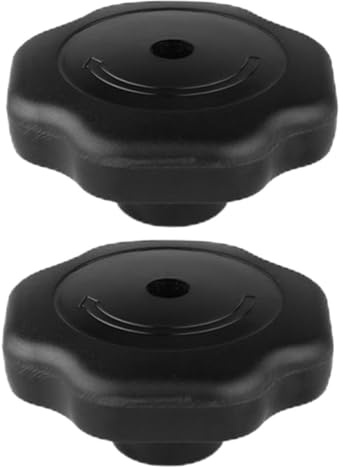 jojofuny Pressure Cooker Cover Knob Replacement Suitable for Travel and Outdoor Activities 2pcs Made of Sturdy Plastic with Comfortable Grip and Easy to Carry for Container Lids