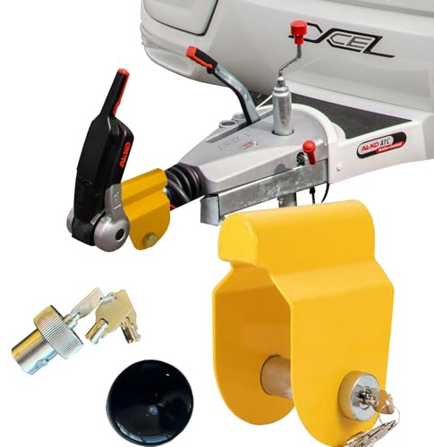 Bigingjia Serratura per gancio di traino per roulotte