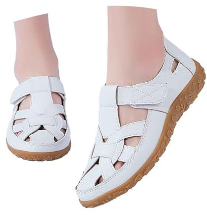 Chaussure Compensee Femme Pieds Larges Mary Janes Mules a Enfiler pour Mariage Pedilles Danse Escarpins Bleu Marine Sandale Bride Et Nu Sandales Orthopédiques Blanc 36