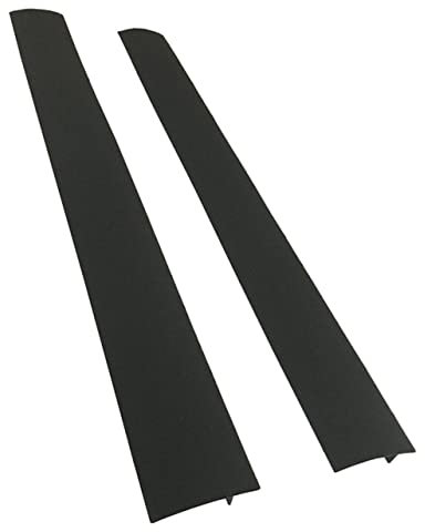KOMBIUDA 2piezas Tira Selladora De Silicona Para Juntas De Estufa y Encimera Resistente Al Calor Negras Para Cocinas Modernas y Limpieza Fácil