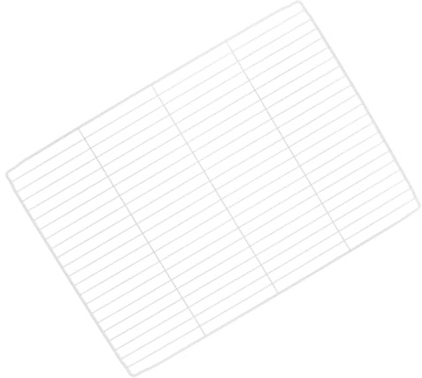 SHINEOFI Divisorio per Ripiani Congelatore 45x35 Cm in Metallo Resistente al Freddo, Mensola Divisoria Griglia per Organizzatore Frigorifero e Accessori Congelatore, Ottimizza Spazio