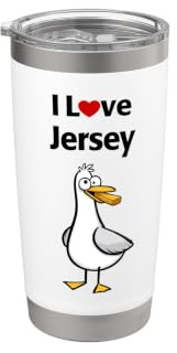 I Love Jersey Stainless Steel Insulated Tumbler