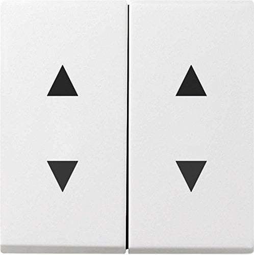 Gira Serienwippe 115003 Pfeilsymbole System 55 reinweiss