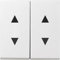 Gira Serienwippe 115003 Pfeilsymbole System 55 reinweiss