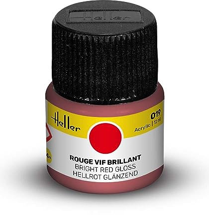 Heller - 9019 - Maquette - Rouge Vif Brillant