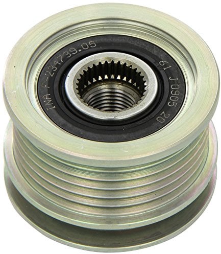 INA Generatorfreilauf Riemenscheibe Lichtmaschine 06B903016AA 06B903119A 06B903016S Kompatibel mit AUDI A4 Avant 8ED, B7 A4 Avant 8E5, B6 A4 Limousine 8D2, B5 A4 Avant 8D5, B5 A6 Avant 4B5, C5