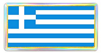 Quattroerre 14135 Sticker Aufkleber 3d Griechenland