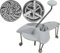 Metaltex Italien 165175 Reibe Julienne, Aluminium, Grau