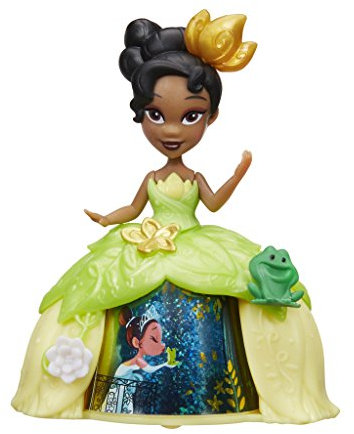 Disney Hasbro Princess Little Kingdom Mini Doll - Spin A Story - Tiana (B8963)