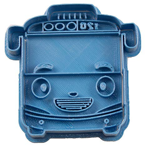 Cuticuter Tayo Little Bus Ausstechform, Blau, 8 x 7 x 1.5 cm