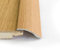 Self adhesive aluminium door bar threshold light oak laminate adjustable ramp 0.9m