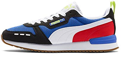 PUMA Unisex R78 Sneaker, Palace Blue Black White, 38 EU