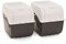Novaliv Caja de Almacenamiento para Patatas y Verduras | 2 Cajas Grandes de 9 L | Blanco | Caja Apilable para Cebollas, Frutas | Cesta de Almacenamiento